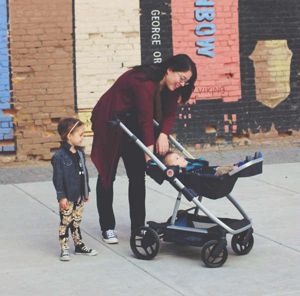 Ever Clever Mom Two Kid Stroller Review of the GB Evoq Travel System