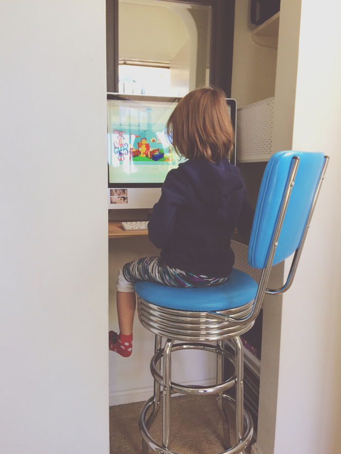 Closet Office Nook